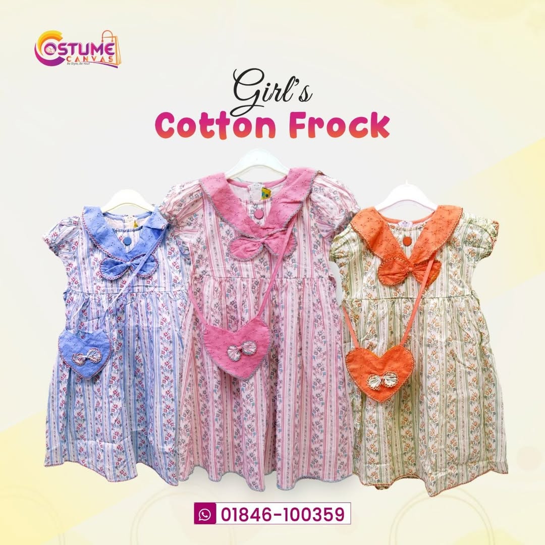 Cotton bag frock