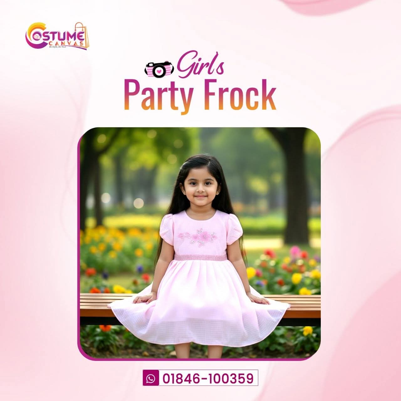 Crape Georgette Party Frock