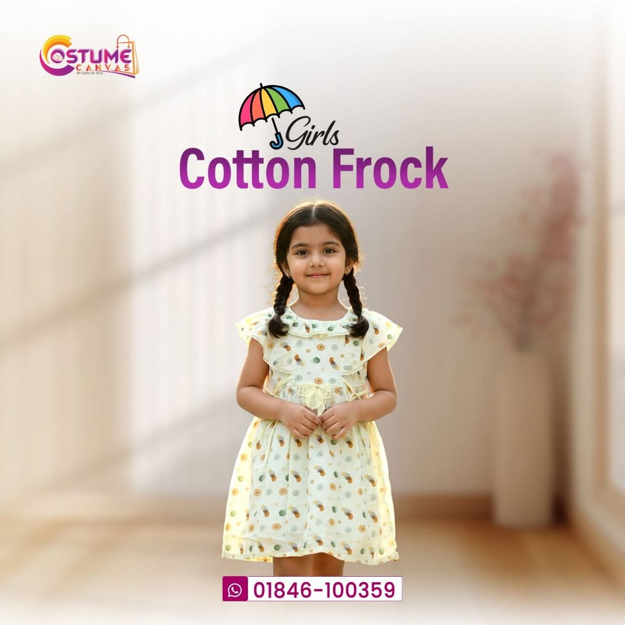 Candy Dot Cotton Frock