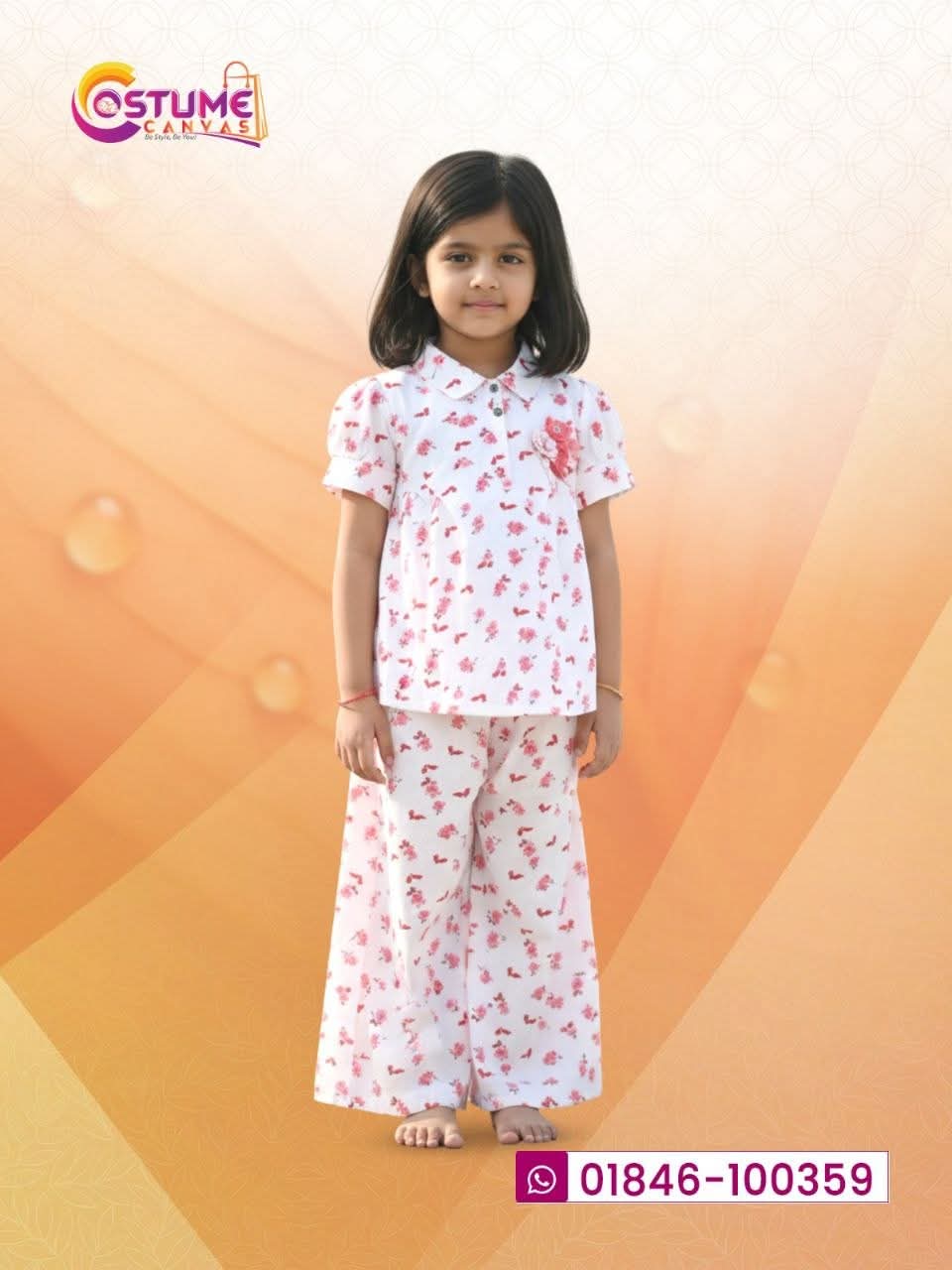 Georgette Printed Tops Set