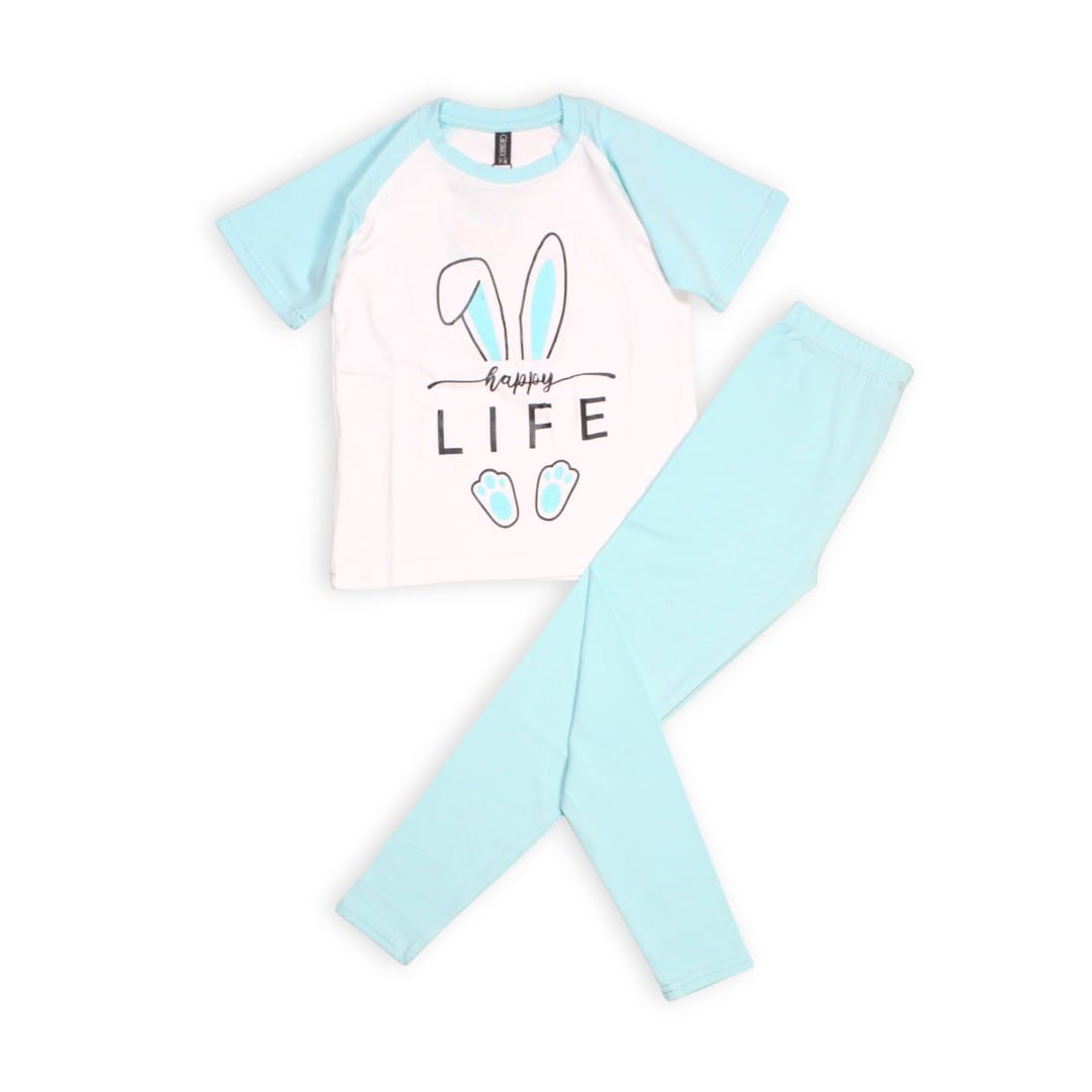 Girls Half-sleeve t-shirt & leggings set